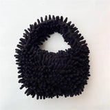 Candy Women Handbags Small Tote Bags Plush Lady Hand Bags Lovely Winter Purses