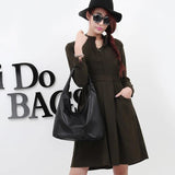 Shoulder Bags Women Pure Pattern Shoulder Crossbody Dumpling Bag