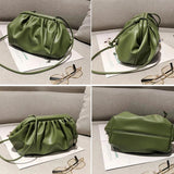 Women Shoulder Bags Crossbody Handbags Tote Black/Green Bolsas