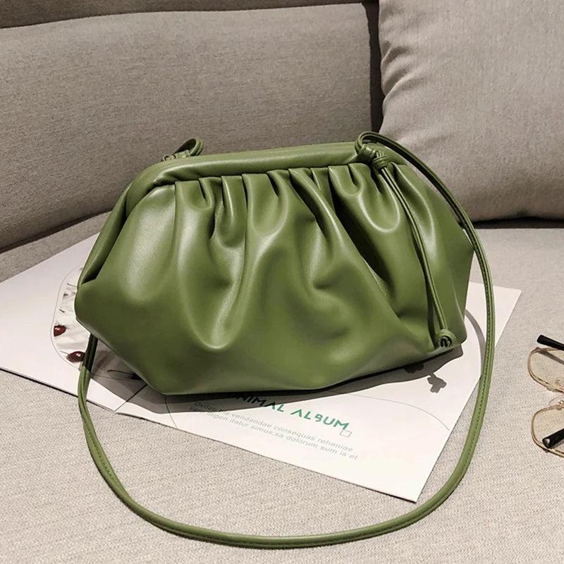 Women Shoulder Bags Crossbody Handbags Tote Black/Green Bolsas