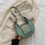 Women Textured Bag Girl Messenger Shoulder Small Square Handbags Tote