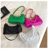 Diamond Lattice Crossbody Bags for Women Chain Shoulder Bag