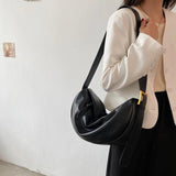 Women's Crossbody Bag Large Capacity Soft PU Leather Shoulder Bag