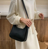 Retro PU Underarm Bags for Women Handbags