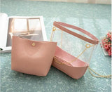 Transparent Jelly Bag for Women Shoulder Bag Small Chain Ladies