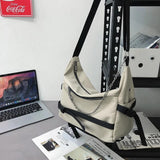 Large Capacity Casual Nylon Shoulder Bag for Women
