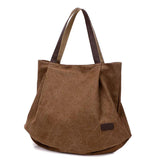 Women Canvas Shoulder Bag Handbags Retro Crossbody Bags