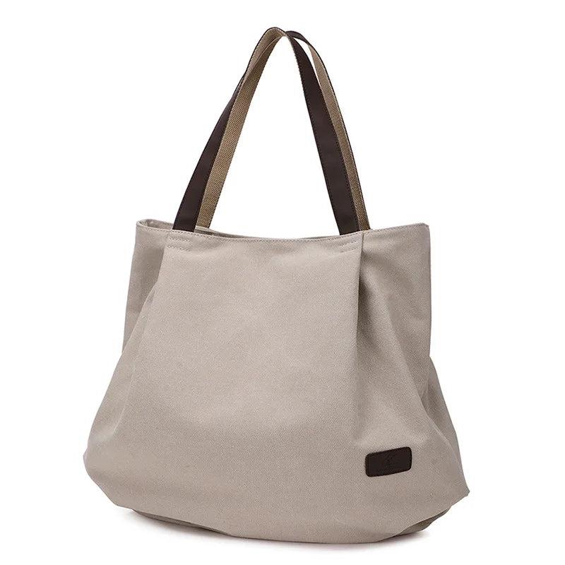 Women Canvas Shoulder Bag Handbags Retro Crossbody Bags