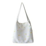 Daisy Canvas Handbag Women Tote Female Eco Crossbody Bag