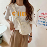 Daisy Canvas Handbag Women Tote Female Eco Crossbody Bag