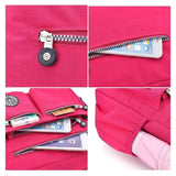 Waterproof Nylon Shoulder Crossbody Bag Large Capacity