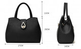 Female Sweet Lady Handbag Crossbody Shoulder Bag 27X14X20cm