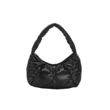 Square Shoulder Bag Small Capacity Solid Clutch Purse Handbag