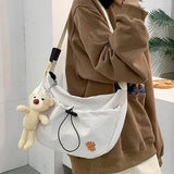 Harajuku Large Capacity Crossbody Bag for Girls - Shoulder Bag
