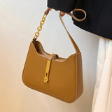 Leather Crossbody Bags for Women Underarm Sac A Main