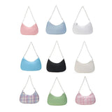 Multi-color Women's Shoulder Bag with Chain Strap