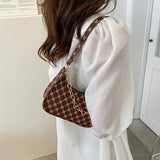 Vintage PU Leather Shoulder Bag for Women Summer Handbag
