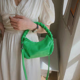 Pleated Cloud Handbag Crossbody Bag Shoulder Tote Bag
