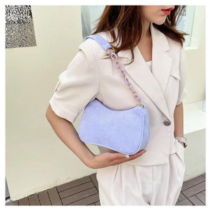 Corduroy Crossbody Bag Women's Shoulder Handbag