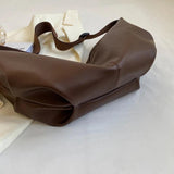 Vintage Soft Leather Shoulder Bag Women Handbag Large Capacity Leisure Crossbody
