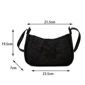 Vintage Underarm Bag Female Floral Evening Clutch