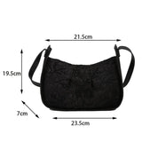 Vintage Underarm Bag Female Floral Evening Clutch