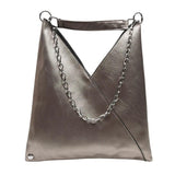 Women's Leather Tote Shoulder Bag Large Capacity Handbag