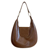 Hobos Women's Shoulder Bag Soft PU Leather Messenger Handbag