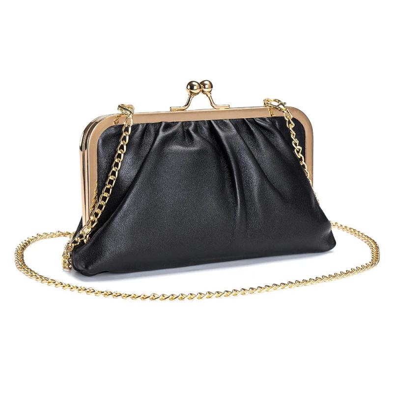Women Shoulder Bags Chains Strap Handbags Leather Crossbody Bag