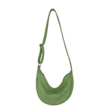 Spring Versatile PU Soft Leather Dumpling Bag for Female Students