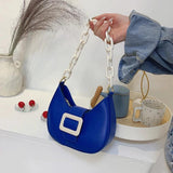 Contrasting Colors Shoulder Bags for Women Chains Handbags Crossbody Bags