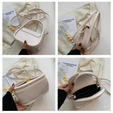Women Leather Crossbody Flap Bag Shoulder Bag