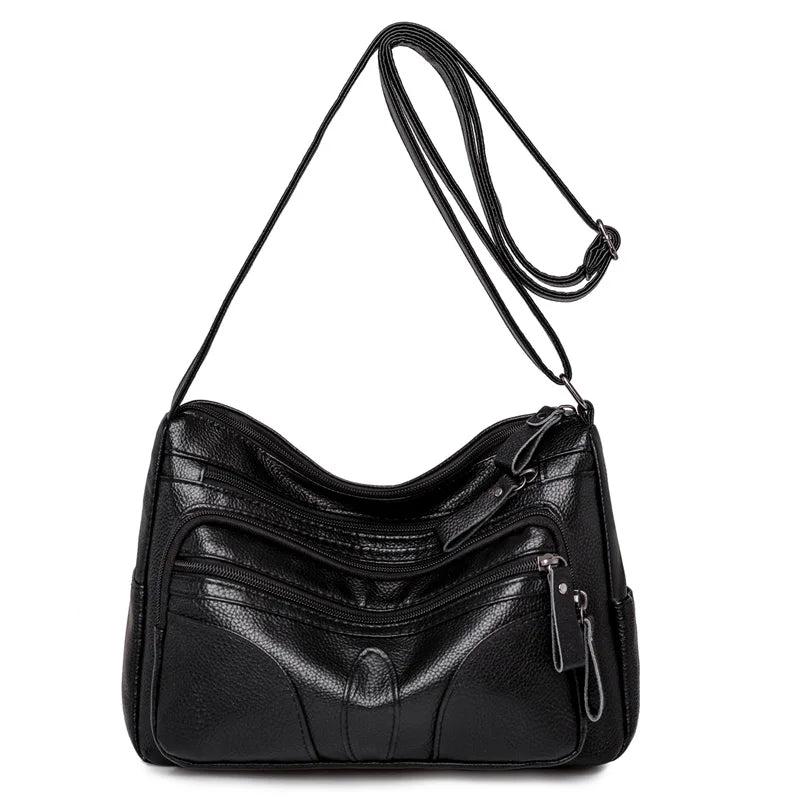 High Leather Ladies Crossbody Bag Tote Bag Women Shoulder Messenger Bag