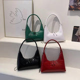 Crocodile Pattern Ladies Chains Hobo Shoulder Purses Stone Pattern Retro Underar