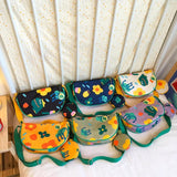 Cartoon Print Women's Sling Bag Casual Crossbody Handbag