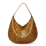 Crocodile Pattern PU Leather Women Shoulder Bag Vintage Handbag Retro Messenger