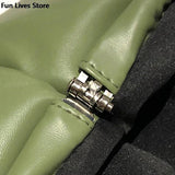 Clouds Purse Women Party Shoulder Bag Soft Leather Totes Bags