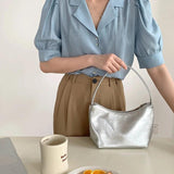 High PU Leather Vintage Shoulder Bag for Women