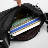 Nylon Crossbody Shoulder Bag for Women Waterproof Messenger Large Capacity Purse