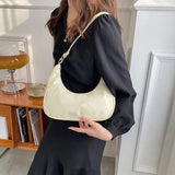 Casual Women's PU Leather Totes Handbag with Chain Strap