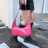Casual Women's PU Leather Totes Handbag with Chain Strap