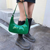 Casual Women's PU Leather Totes Handbag with Chain Strap
