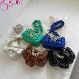 Quilted PU Leather Shoulder Bag for Women