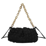 Chain Handbag Shoulder Bag for Women Clutch Purses Winter High Crossbody Bag