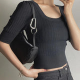 Nylon Hobos Small Shoulder Bags Ladies Underarm Bag Girls Purse Handbags