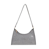 Women's PU Leather Underarm Bag Crossbody Purse Handbag