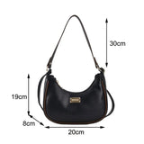 Women's Retro Underarm Hobo Handbag Casual Crossbody Bag