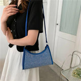 Vintage Women's Shoulder Bag in PU Leather