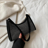 Women's PU Leather Dot Shoulder Bag Casual Ladies Handbag Purse