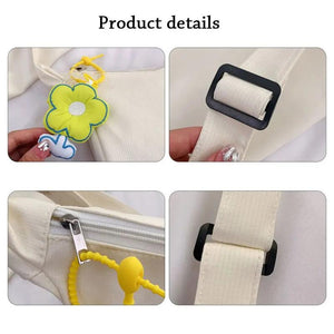 Women's Nylon Messenger Bag Small Shoulder Bags Vintage Handbags